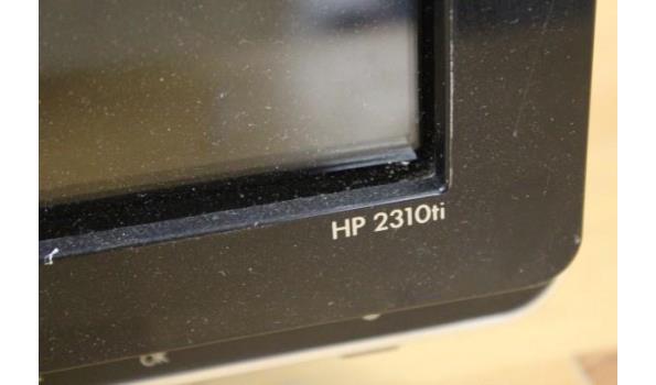 tft-scherm HP 2310ti, met kabels, werking niet gekend
